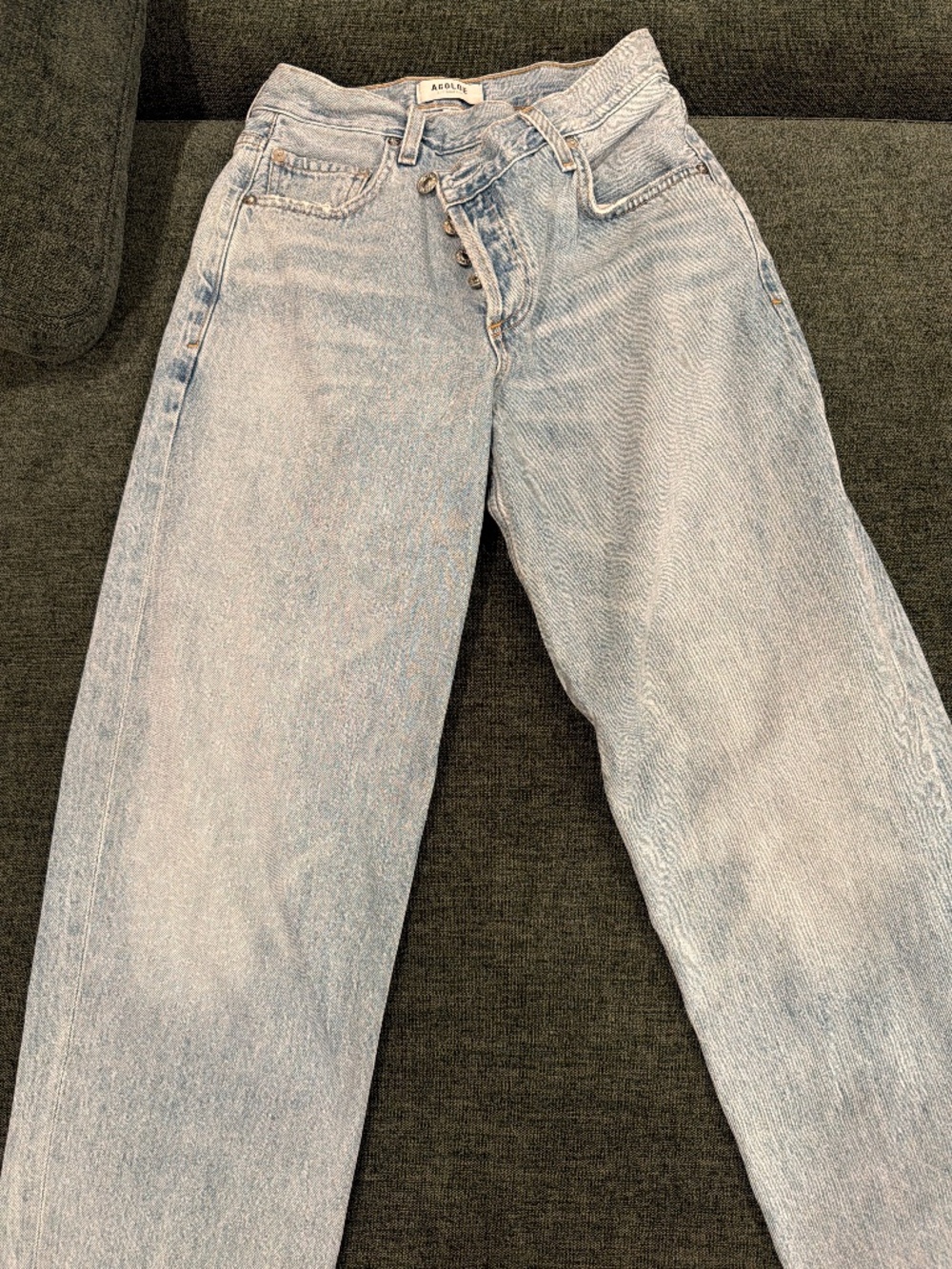Criss cross Agolde jeans
